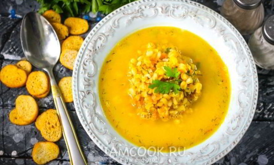 Рецепт горохового супа без картошки