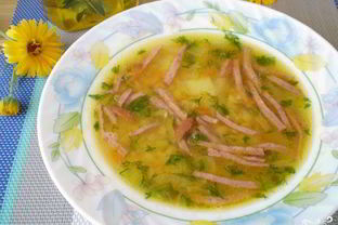 Гороховый суп без мяса