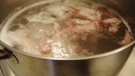 гороховый суп с беконом