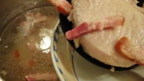 гороховый суп с беконом