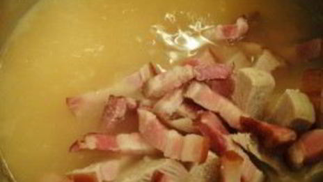 гороховый суп с беконом