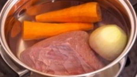 гороховый суп с говядиной