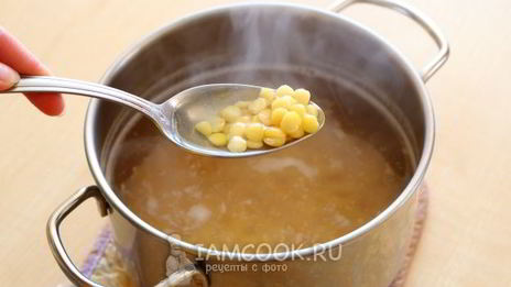 гороховый суп с индейкой