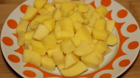 гороховый суп с копченой курицей