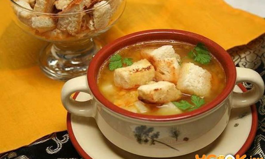 Рецепт горохового супа с копченостями