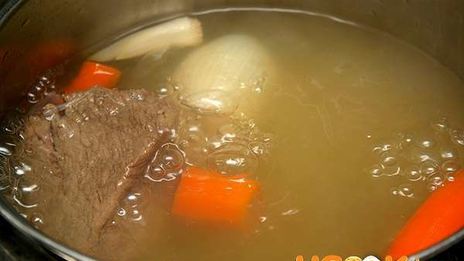 гороховый суп с копченостями