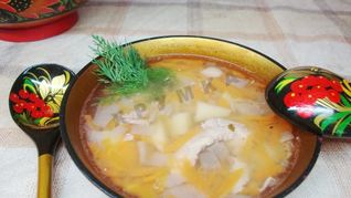 Гороховый суп с курицей в мультиварке