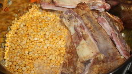 гороховый суп с репой