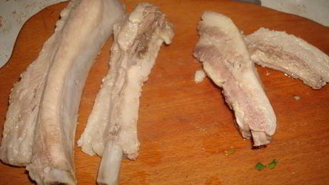 гороховый суп с зеленой фасолью