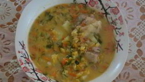 гороховый суп со свининой в мультиварке