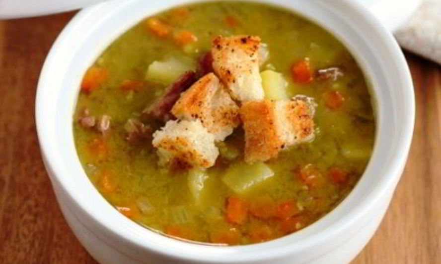 Рецепт горохового супа со свининой