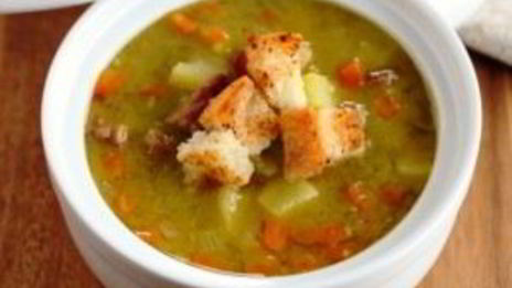 гороховый суп со свининой