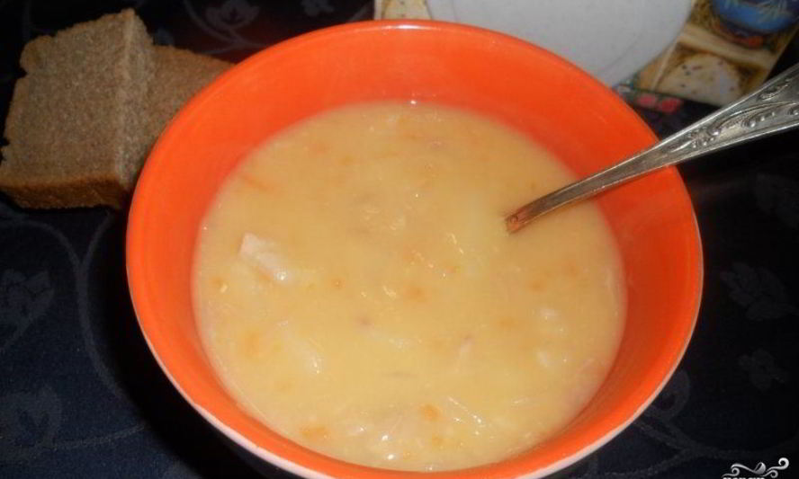 Рецепт горохового супа со свиными ребрышками