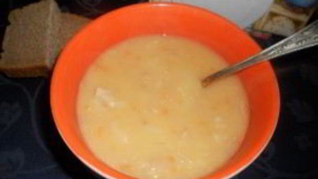 гороховый суп со свиными ребрышками