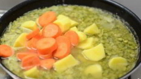 густой гороховый суп