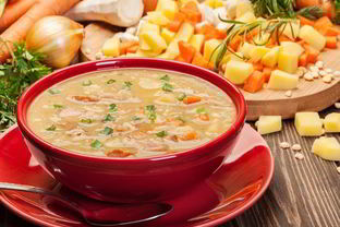 Постный гороховый суп