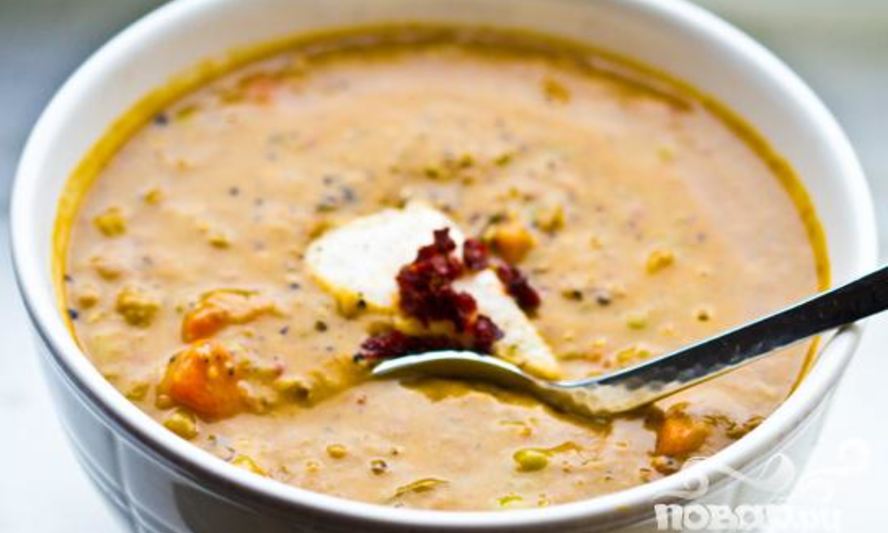 Рецепт пряного горохового супа