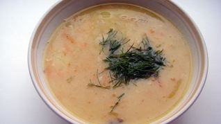 Суп гороховый с курицей