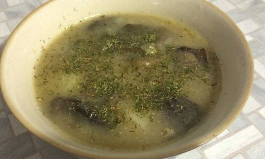 Рецепт грибного супа со сливочным сыром