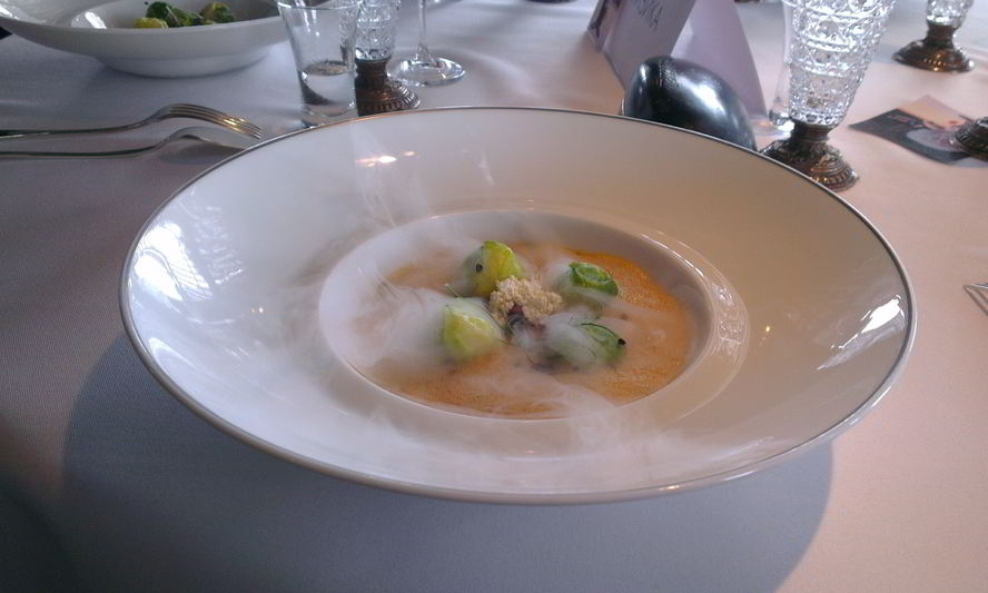 Рецепт апельсинова-морковного холодный суп