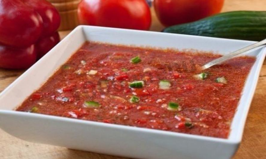 Рецепт гаспачо томатного холодного суп классический