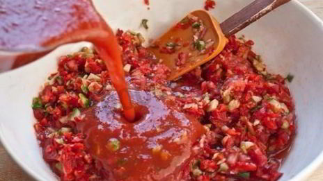 гаспачо томатный холодный суп классический