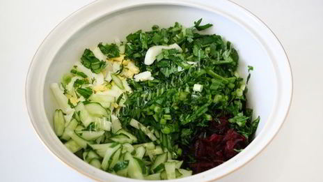 холодник из свеклы на кефире