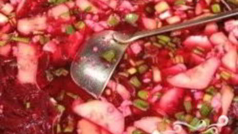 холодник из свеклы на воде