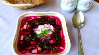 Холодник из свеклы