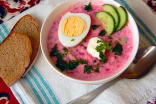 Холодник на кефире