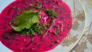 Холодник с ботвой