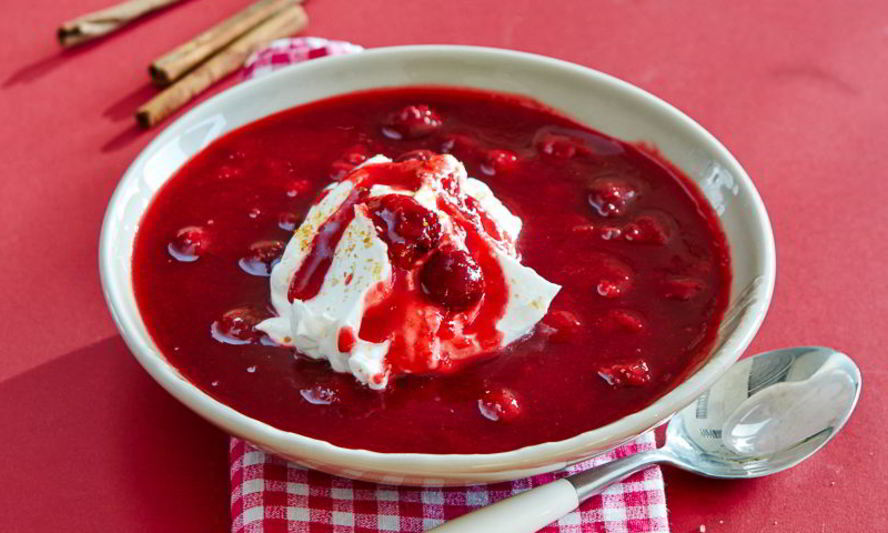 Рецепт холодного черешневого супа