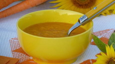 холодный морковно-апельсиновый крем-суп