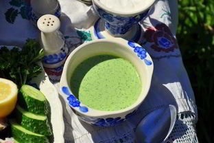 Холодный огуречный суп Таратор