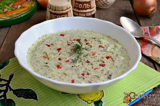 Холодный огуречный суп