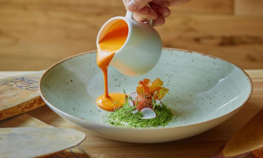 Рецепт холодного супа из печеных перцев