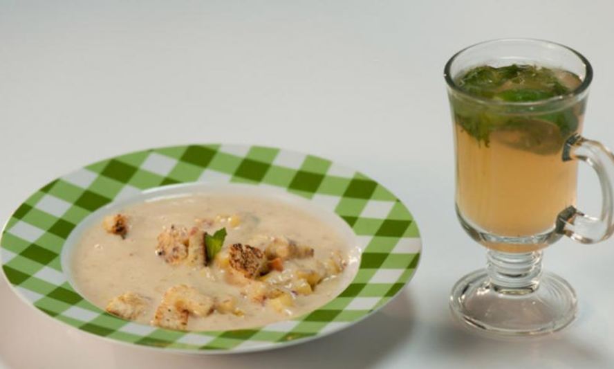 Рецепт холодного супа из персиков