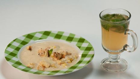 холодный суп из персиков