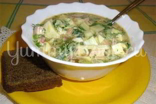 Холодный суп Окрошка