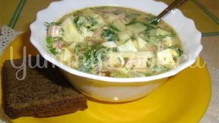 Холодный суп Окрошка