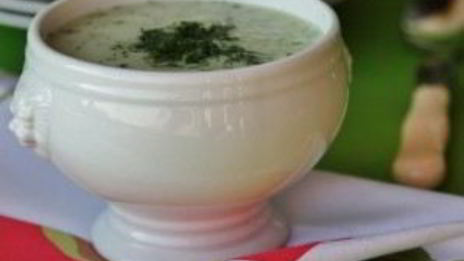 холодный суп с огурцом