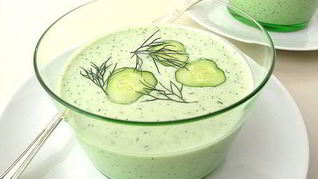 Холодный виноградный суп по-испански