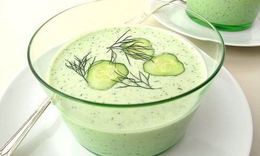 Рецепт холодного виноградного супа по-испански