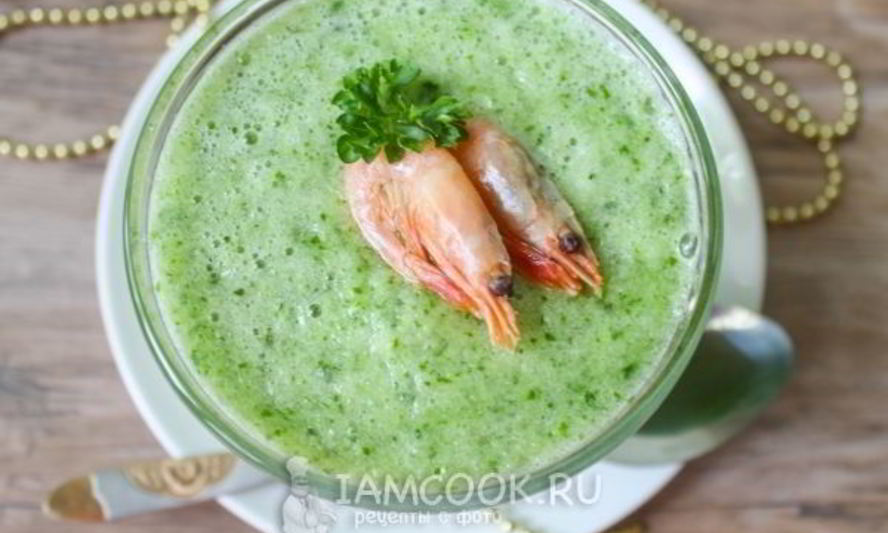 Рецепт огуречно-мятного холодный суп