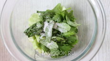 огуречно-мятный холодный суп