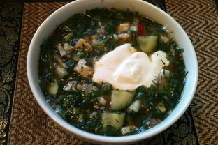 Окрошка — летний холодный суп