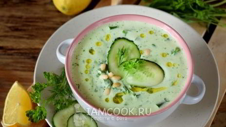 суп таратор на кефире