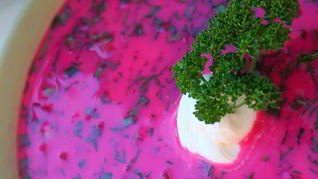 Свекольный холодник с закваской