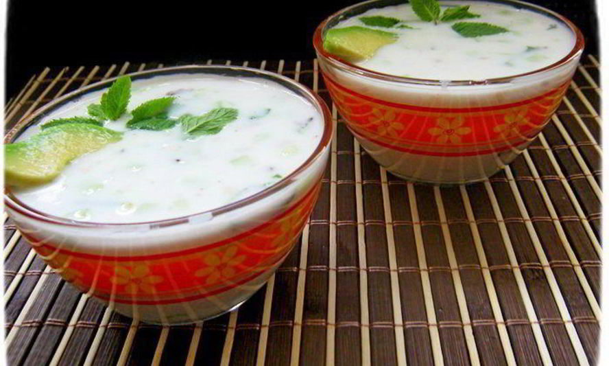 Рецепт таратора с авокадо и мятой