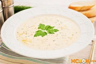 Крем суп сырный